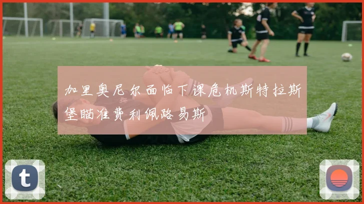 加里奥尼尔面临下课危机斯特拉斯堡瞄准费利佩路易斯